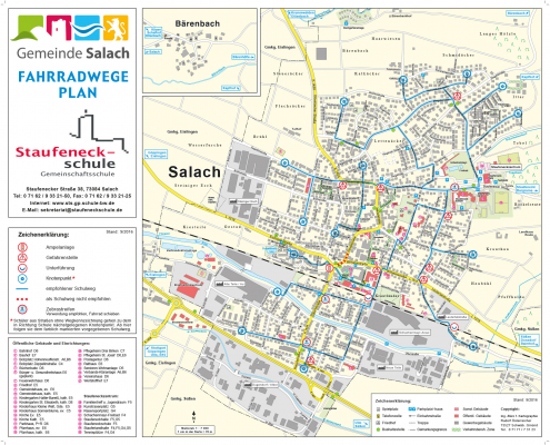 Staufeneckschule Schulweg Fahrrad